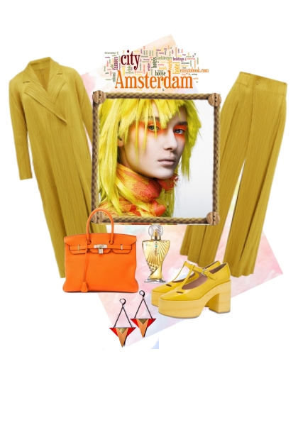 Amsterdam- Modekombination