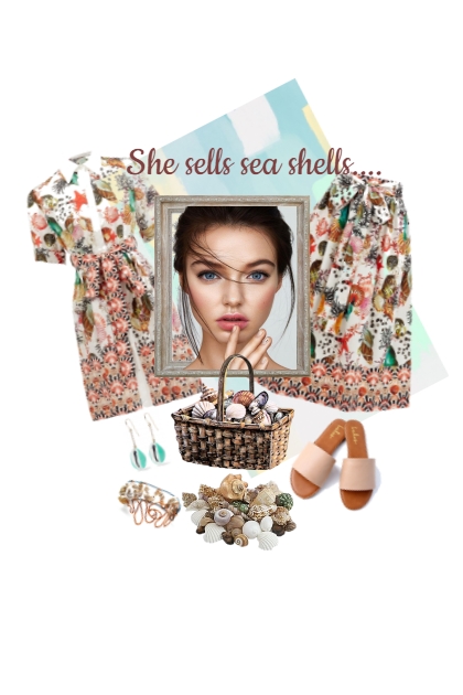 She sells sea shells...- combinação de moda