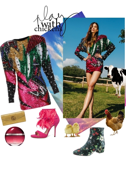 Play with chickens- Fashion set