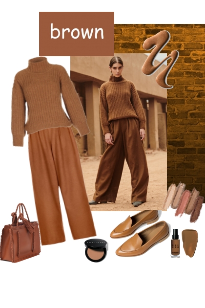 Brown.- Fashion set
