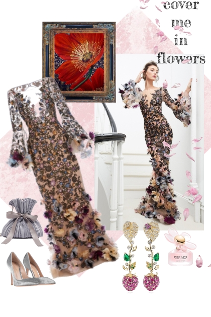 Cover me in flowers- combinação de moda