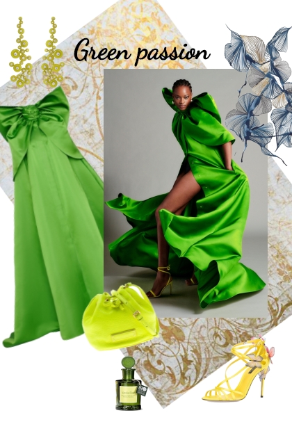 Green passion- Modna kombinacija