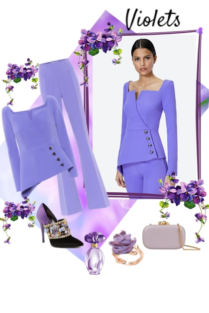 Violets- Combinaciónde moda