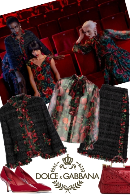 Love DOLCE & GABBANA- Fashion set