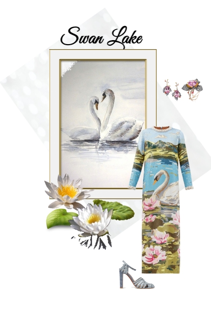 Swan Lake.- combinação de moda