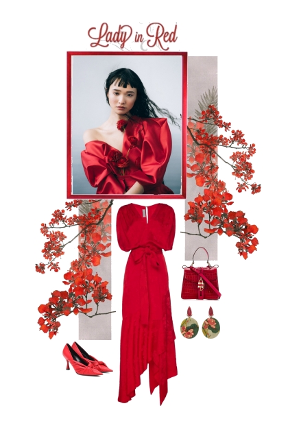 Lady in red....- Fashion set