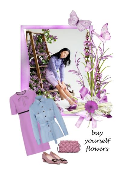Buy yourself flowers- Fashion set