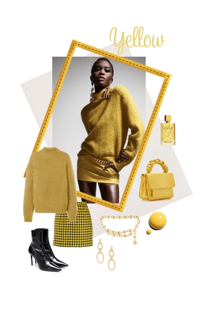 Yellow.- Fashion set