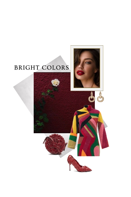 Bright colors- Combinazione di moda