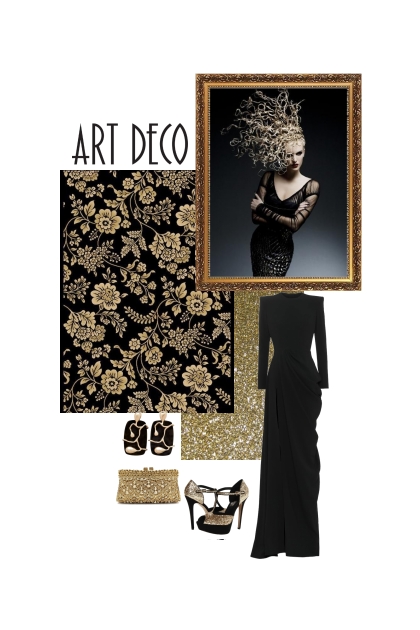 Art deco.- Fashion set