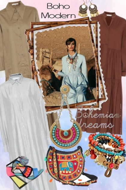Bohemian dream- Combinazione di moda