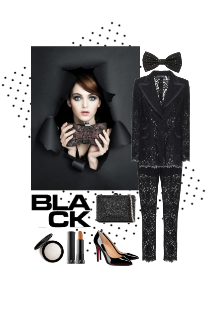 Black!!- Modna kombinacija
