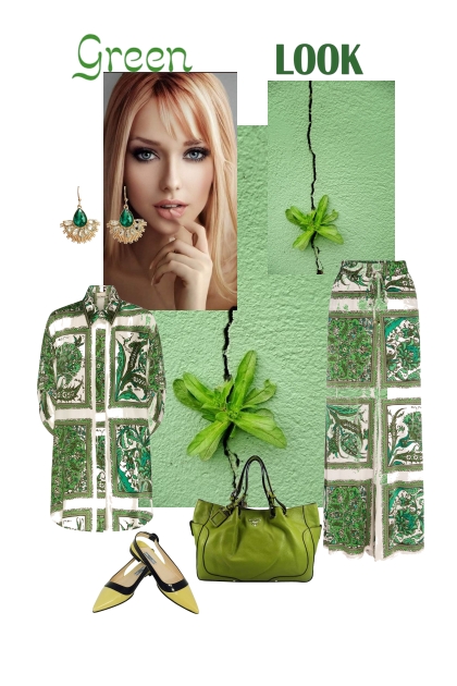 Green look- Fashion set