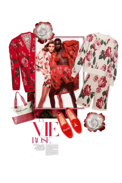 Red and white- Combinazione di moda