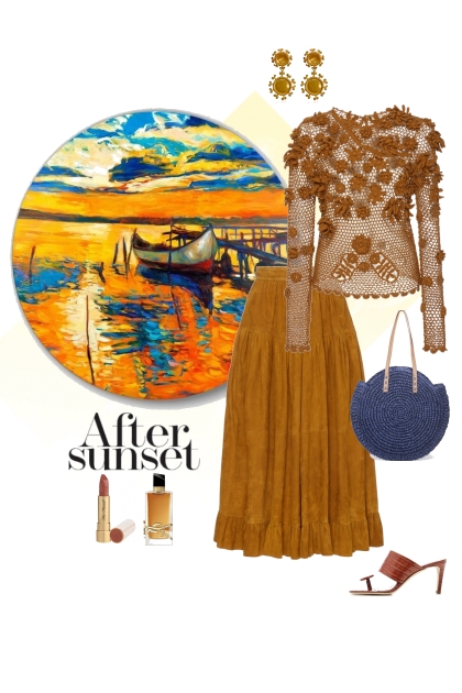 After sunset- Combinazione di moda