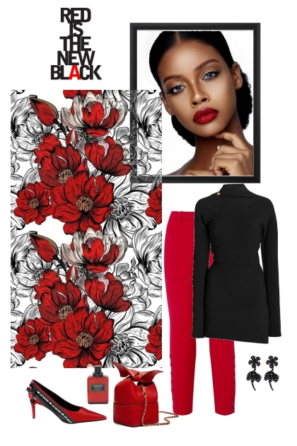 Red and black...- Fashion set