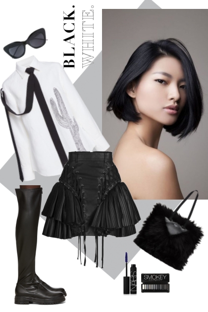 White and black- Fashion set