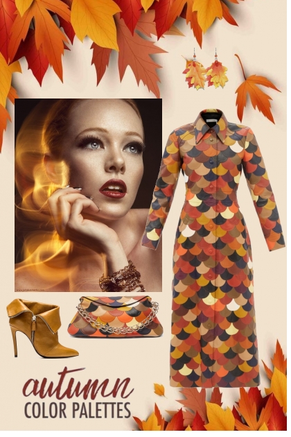Autumn color palettes..- Modna kombinacija
