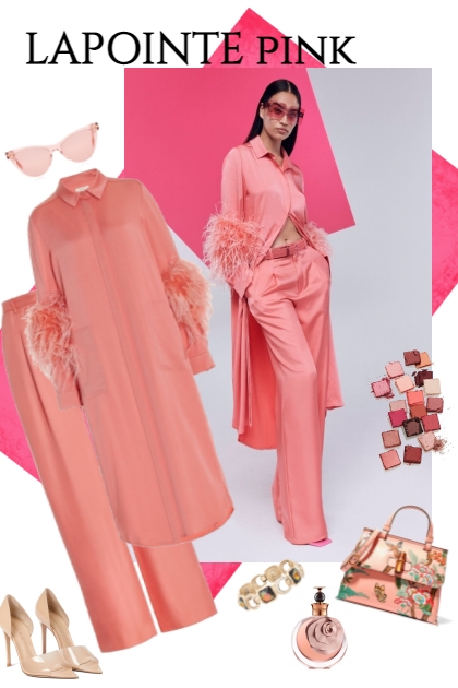 LAPOINTE pink- Modna kombinacija