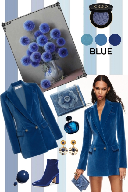 Blue spring- Combinaciónde moda