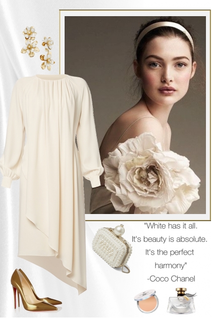 White has it all.- Combinazione di moda