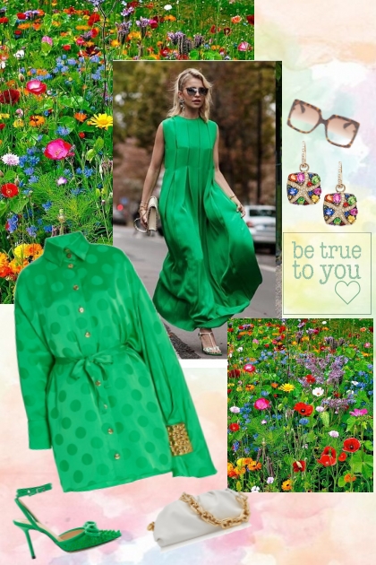 Green summer- Combinaciónde moda