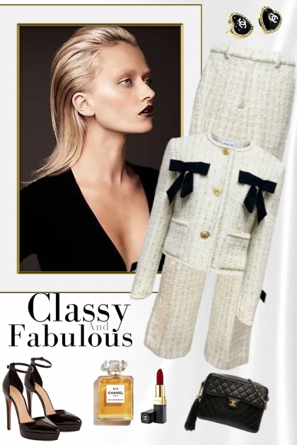 Classy and fabulous...- Combinaciónde moda