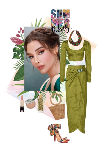 Summer vibes- Fashion set