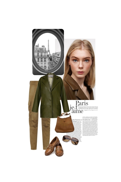 .Paris- combinação de moda