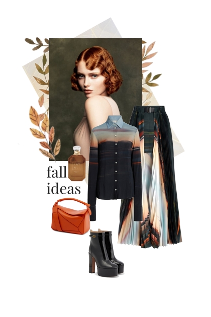 Fall ideas- combinação de moda