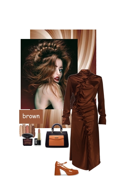 .Brown- Combinazione di moda