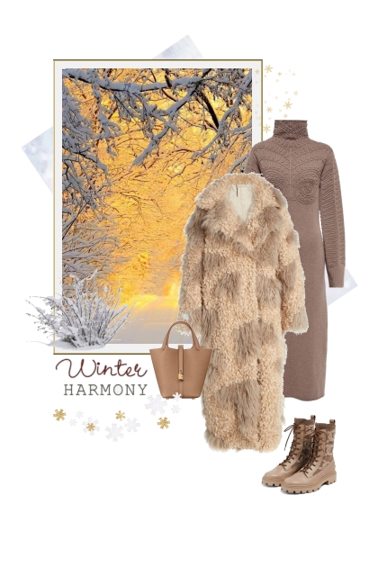 Winter harmony...- combinação de moda