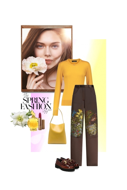 Spring fashion- Combinaciónde moda