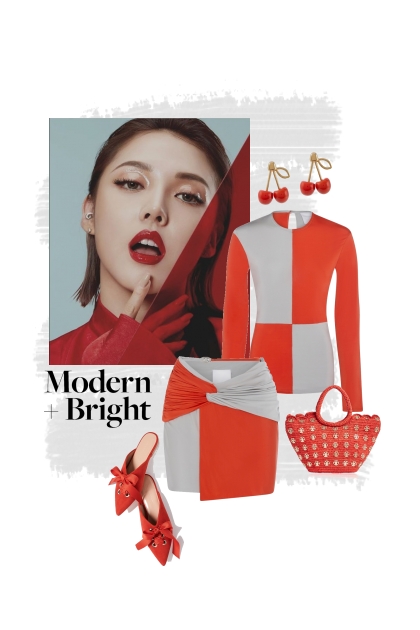 Modern and bright.- Combinaciónde moda