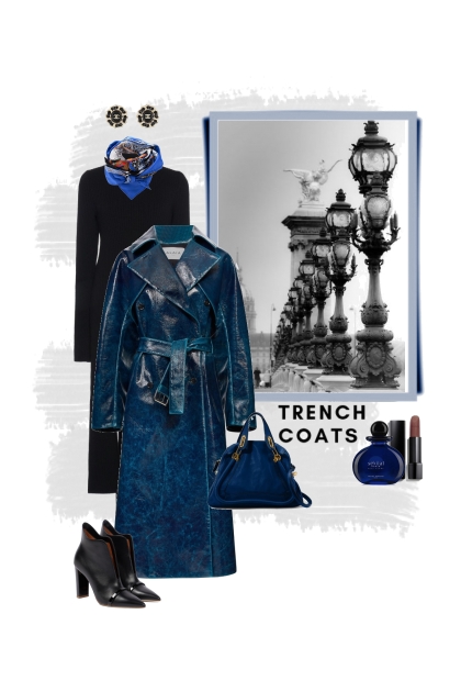 Trench coats- Combinaciónde moda