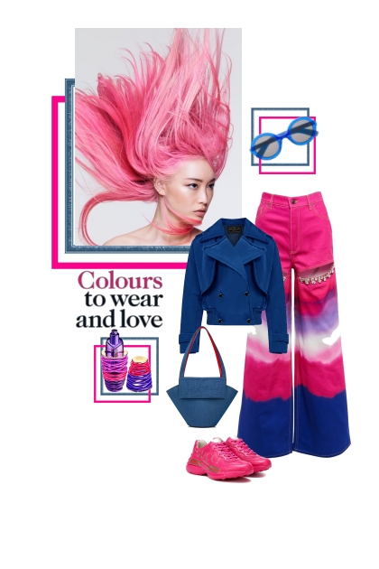 Colors to wear and love.- コーディネート