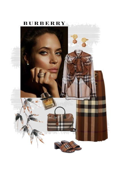 Burberry 2023- Combinazione di moda