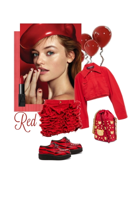 Red!- Fashion set