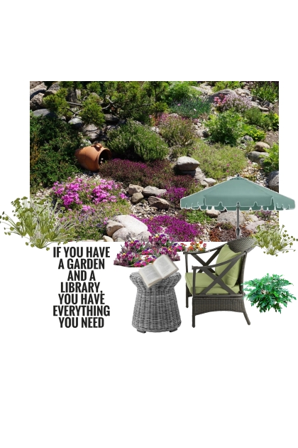 If you have a garden...- Модное сочетание