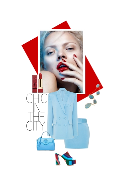 .Chic in the city- Modna kombinacija
