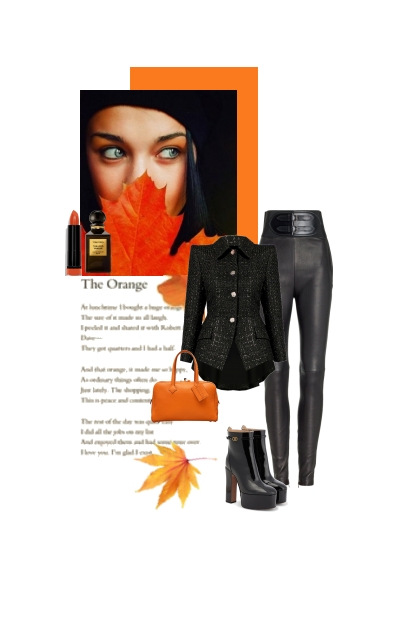 The Orange- Fashion set