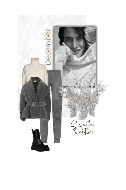 .Sweater weather- Combinaciónde moda