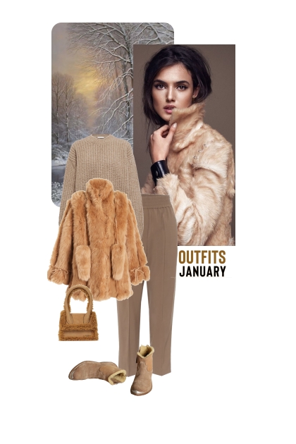 January outfits- Modna kombinacija