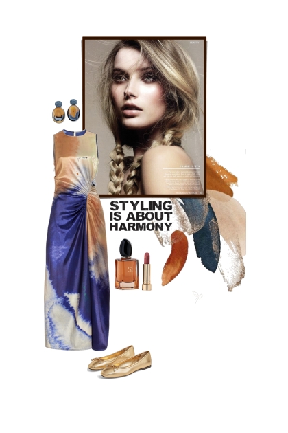 Styling is about harmony.- Combinaciónde moda