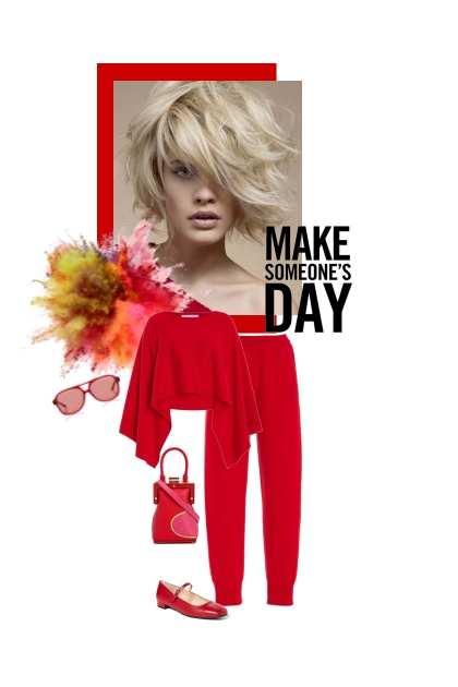 Make someone's day- combinação de moda