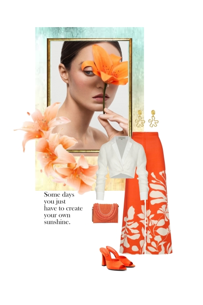 Create your own sunshine- Combinazione di moda