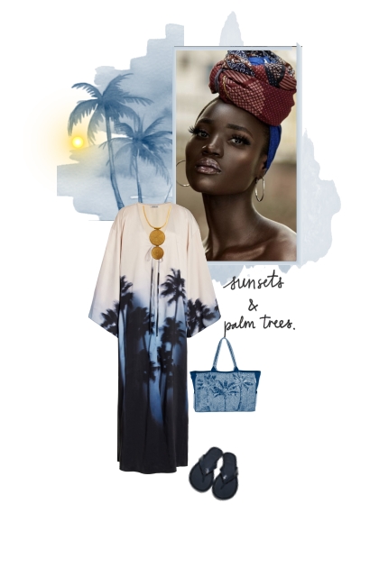 Sunsets and palm trees- Fashion set