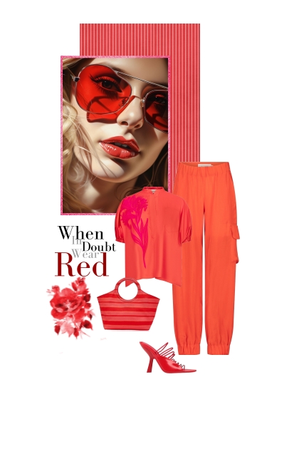 Wear red!- Kreacja