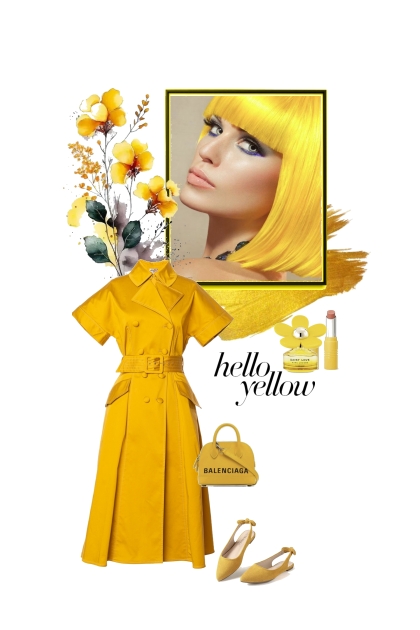 .Hello yellow!- Модное сочетание