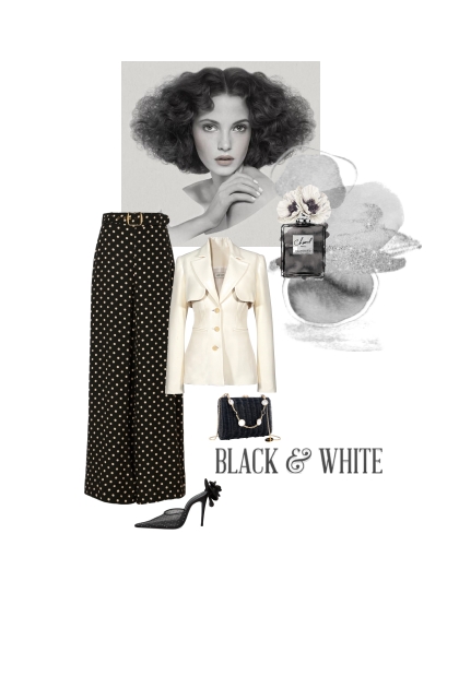 Black and white..- Fashion set